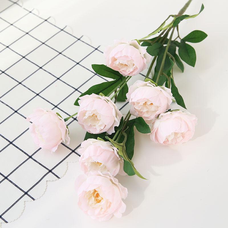 Elegant Silk Peony Artificial Flowers For Wedding Decor And Home Arrangements