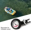 Air Pressure Gauge 5 PSI Pump Gas Testing Air Thermometer Barometer Meter Tools for Inflatable Boat Kayak Surfboard