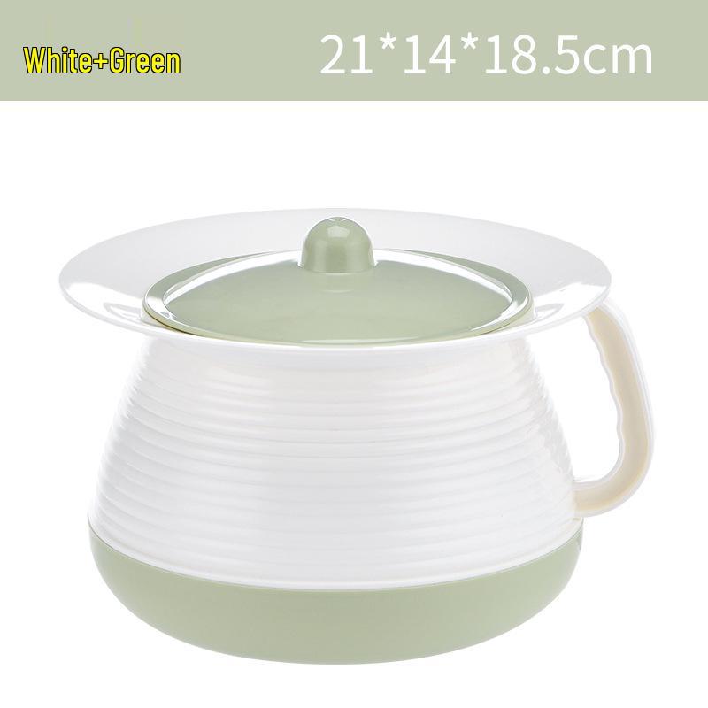 Thickened Plastic Adult & Children's Nighttime Urinal with Lid - Unisex Bedroom Commode