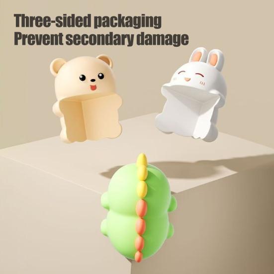 Yousheng 10 Stück Cartoon Tier Möbel Eckenschutz Antikollision Babysicher Selbstklebend Tisch Schreibtisch Rechter Winkel Scharfe Kanten Eckenschutz