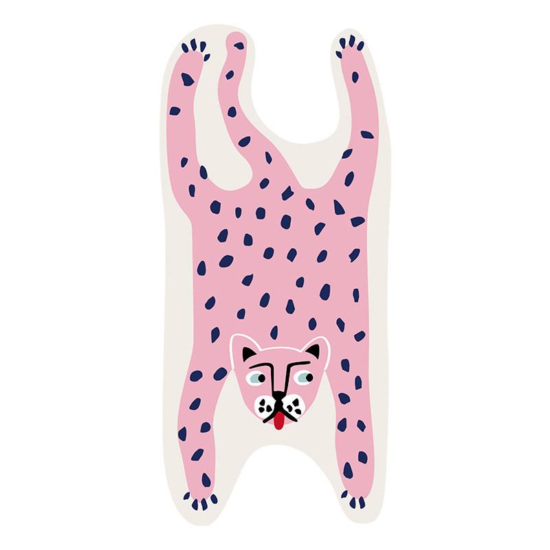 Tiger Carpet Home Decorations Cute Cartoon Living Room Coffee Tables Rug Anti Slip Bedroom Bedside Floor Absorbent Bath Mat