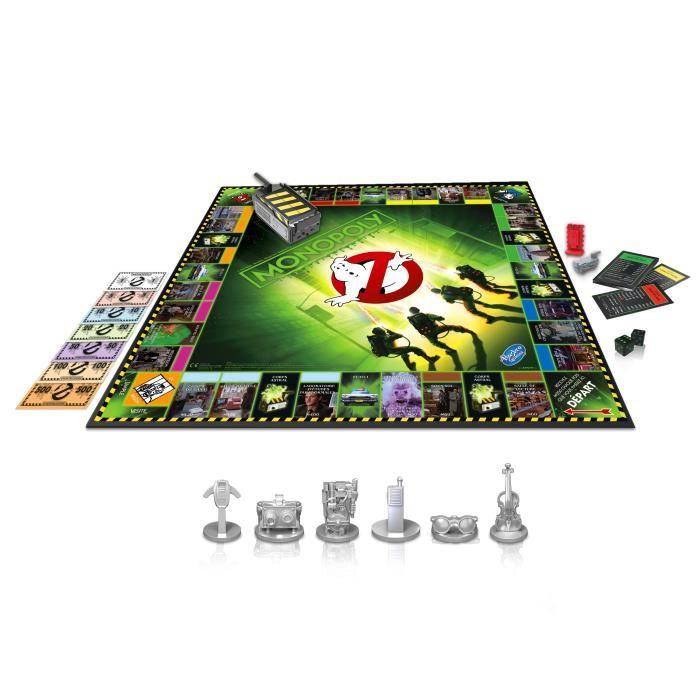 MONOPOLY - édition Ghostbusters S.O.S Fantômes pour enfants - dès 8 ans