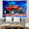 Nighttime Truck Drive Tapestry Hanging for Bedroom,Livingroom, Playroom,Decor Art Room Wall Tapestry Holiday and Birthday Gifts
