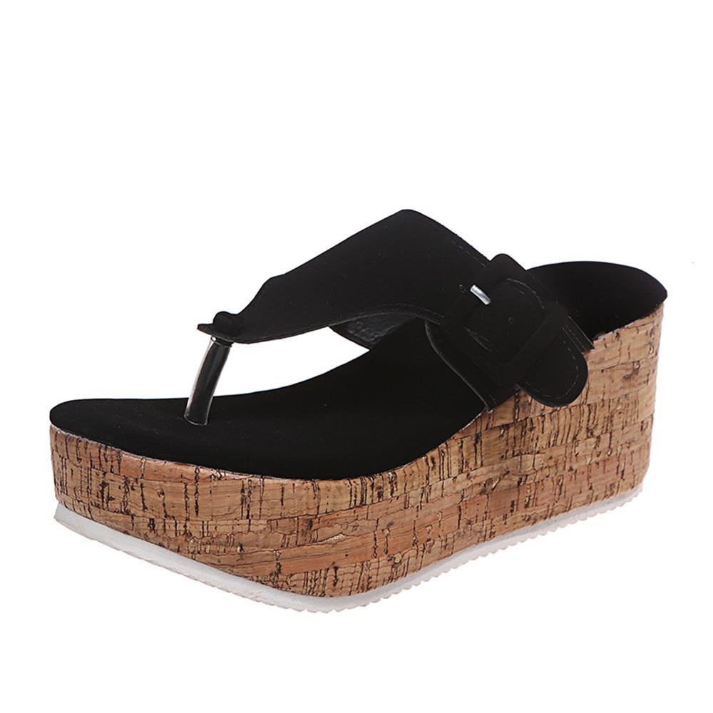 2021 Summer Large Platform Slippers