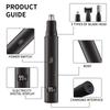 Xiaomi Rechargeable Painless Multifunctional Trimmer Nose Ear Eyebrow Beard Hair Shaver