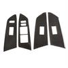 Fits Tundra 2014-2018 Carbon Fiber Interior Door Window Switch Cover Trim