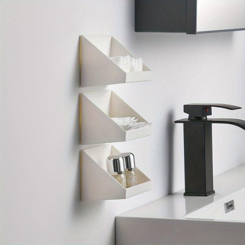 3Pcs Angled Storage Box Creative and Convenient Storage Box with Dividers Get Organized with Our Multi-Compartment Storage Box.