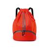 Waterproof No. 7 Basketball Bag with Shoe Compartment, Wet/Dry Separation, Drawstring Backpack for Students, Foldable Storage, Swim Bag
