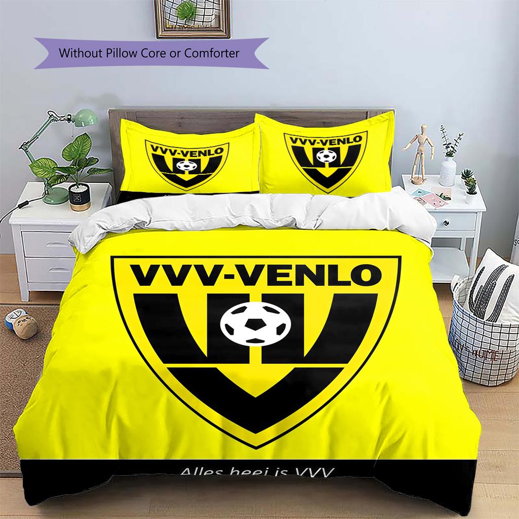 Set Copripiumino Trapuntato Modello VVV-Venlo Decorazione per la Casa Regalo (1 * copripiumino + 2 * federe senza imbottitura)
