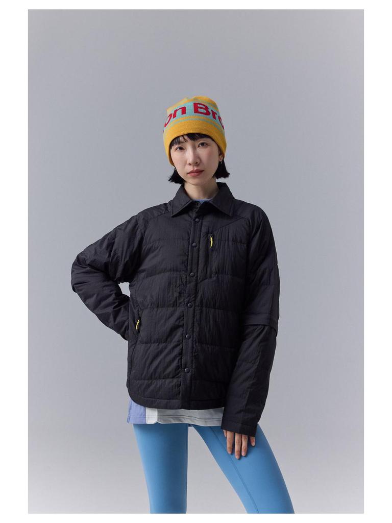 Winter Clearance: Unisex Lightweight Down Jacket with Detachable Sleeves (Y5272)