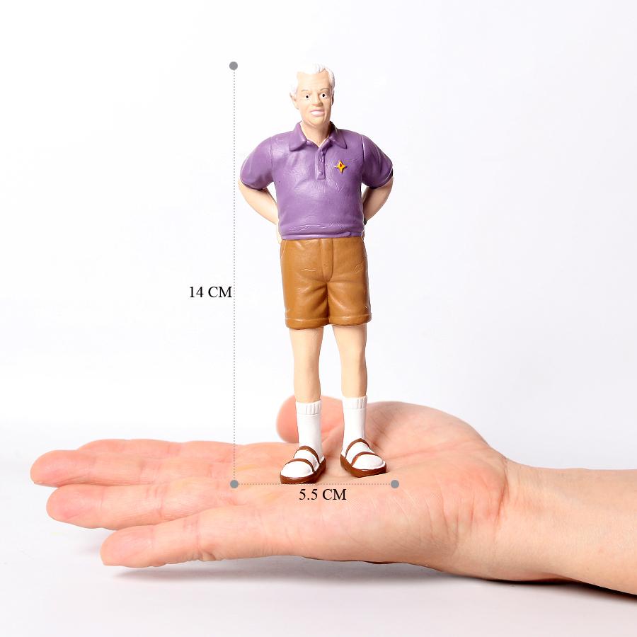 People Miniature Figures Blue collar White collar Firefighter Police Doctor Soldier Fireman Chef Teacher Action Figure Kids toys