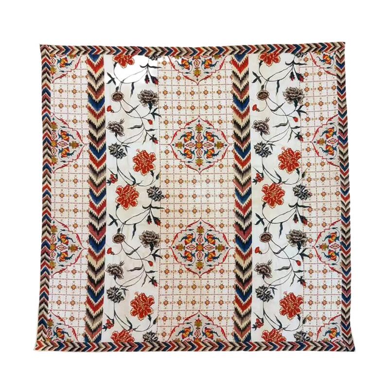 NINA SOLOR Lightweight Mulberry Silk Georgette Scarf