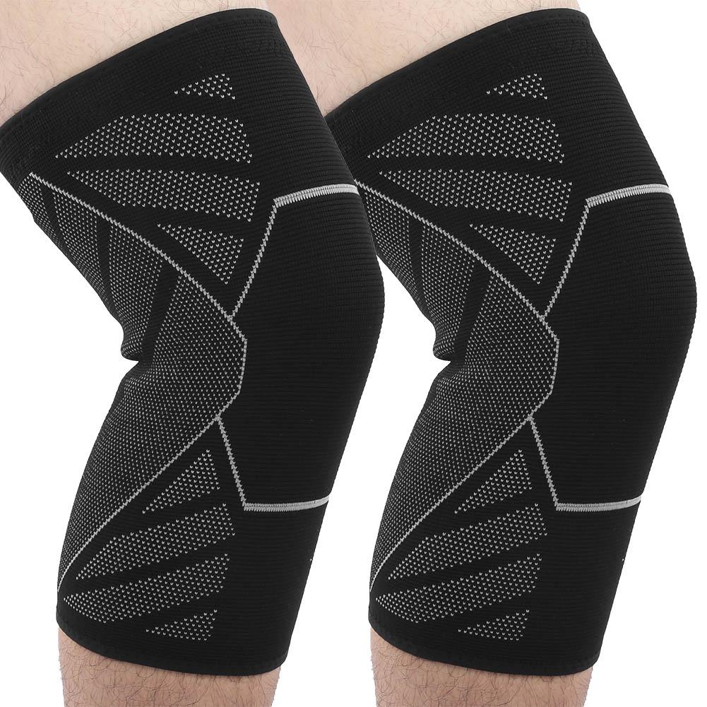 1 Pair Sports Knee Protector WearResistant Breathable Nylon Outdoor Knee Support Brace