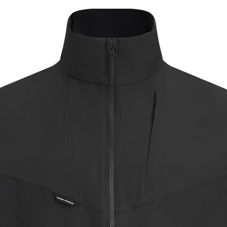 Under Armour Jackets Men's Black Stand Collar Moderate Other 6010032-001