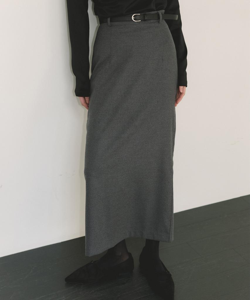 Riorg Coc Classic Maxi Skirt Gray