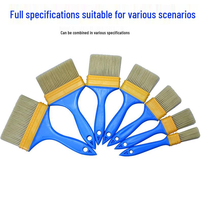 Industrial Non-Shedding Nylon Brush: Hard Bristle for Paint & Soft Bristle for Dust & Antiques Cleaning