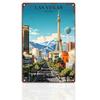 Ho Chi Minh City Vietnam Travel Metal Tin Sign, 20x30 cm Wall Decor for Room