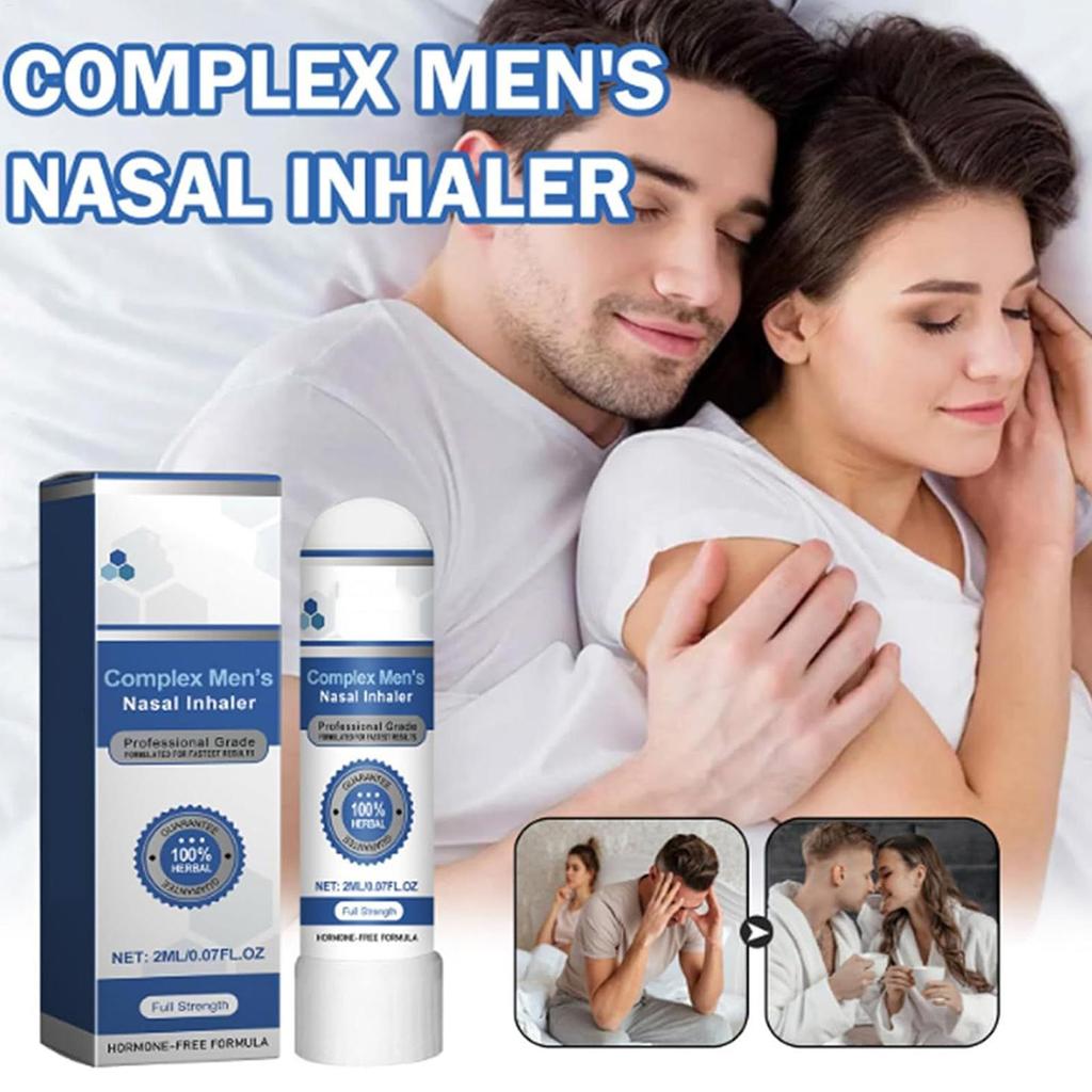 Portable Nasal Inhaler Men Energy Enhancer Nasal Inhaler Promote Energizing Level Boost Soothe Fatigue for Driving Business