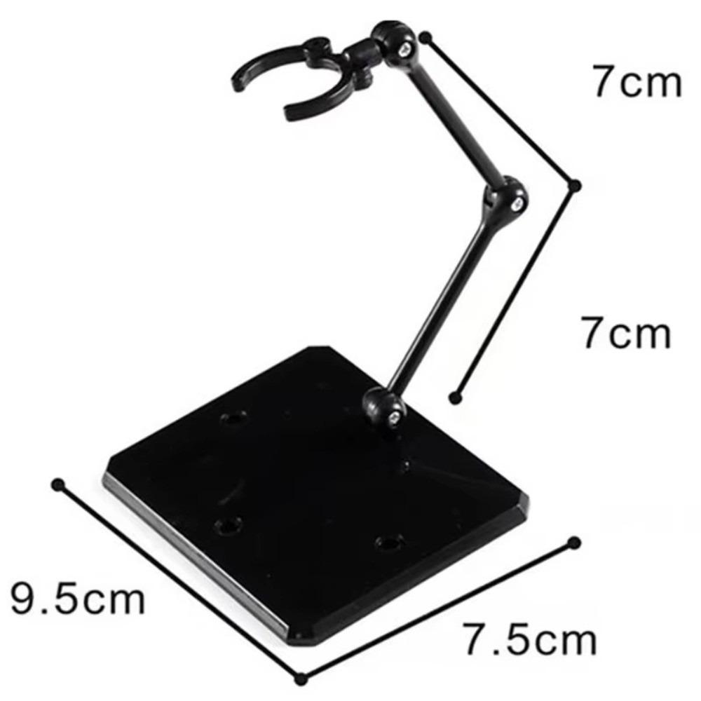 

New Transparent Action Figure Display Stand Movable Rack Gundam Models Assembly PVC Action Figure Base Dolls Accessories чёрный