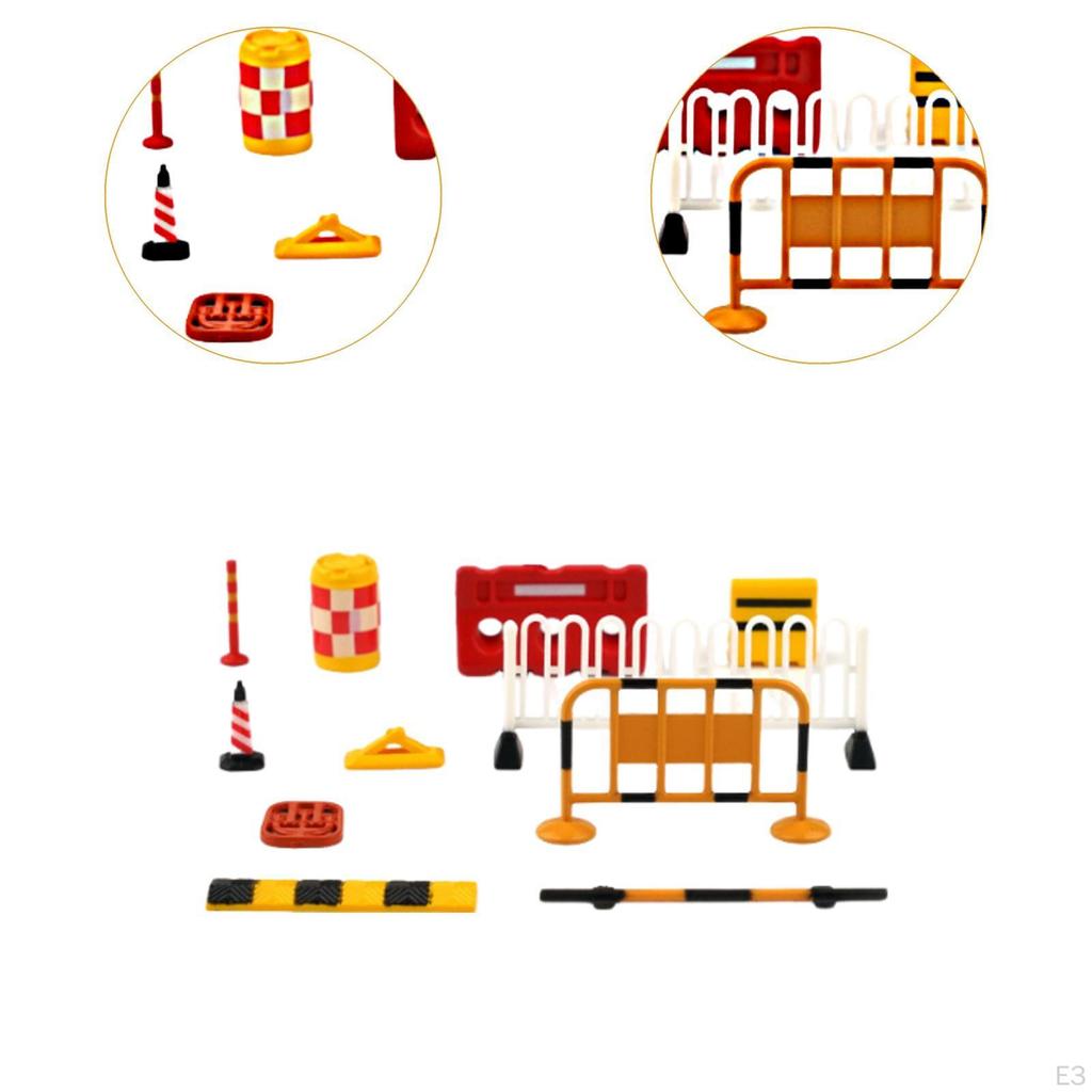 1/64 Diorama Accessories Model Set Accessory Sturdy,Hand Painted,Creative,Miniature Realistic for