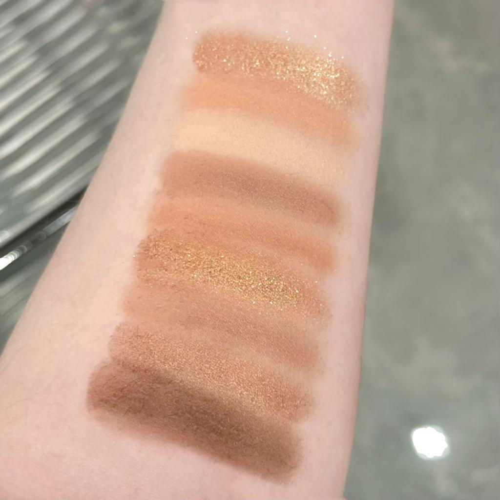 Dark Punk Dumanlı Dokuzlu Far Paleti Siyah & Beyaz Gri Metalik Sedefli Mat Gümüş Parti Sahne Makyajı