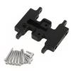 1pc  Aluminum Alloy Gearbox Mount Transmission Plate Gearbox Base for SCX24 C10 JLU Deadbolt Gladiator Bronco 1/24 Crawler Car