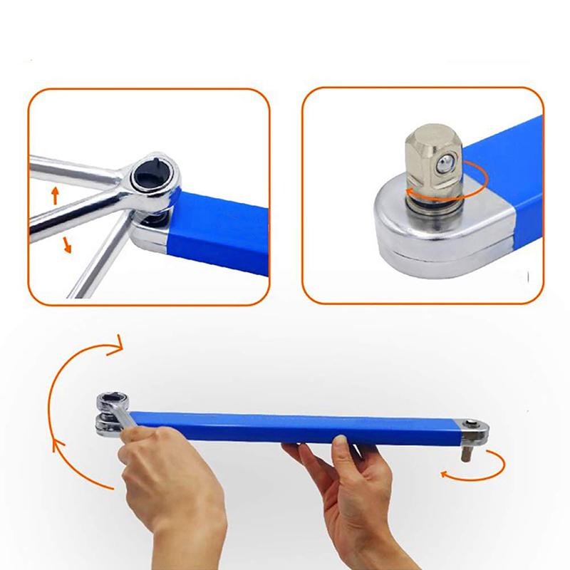 3/8 La 1/2 3/8 1/4 1/2 La 1/2 Drive Impact Ratchet Cheie tubulară Adaptor Socket Set Adaptor Converter Reductor Unealtă de mână pentru reparații