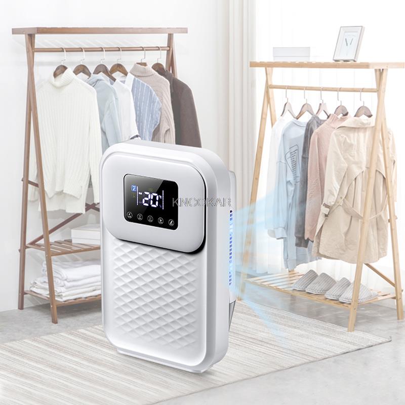 Intelligent Dehumidifier Dryer Air Purification Household Moisture Absorber Bedroom Basement LED Smart Touch Remote Control