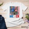 Squirrel Merica 4th of July American Patriotic Squirrel Unisex T-shirt