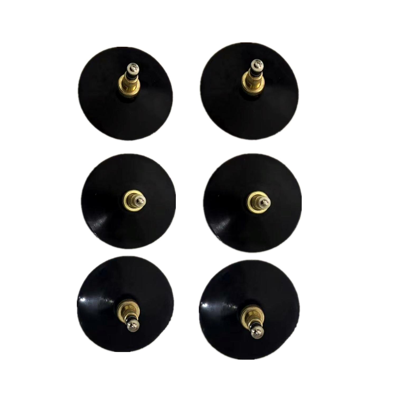 82MM TR218A Tubeless Rubber Valve Stems Tire Valve Rim Hole Stems with Schrader 6 Pack 82mm