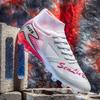 35-46 Men's High-top Football Shoes Long Spikes Sports Football Boots Large Size Kid's Football Boots