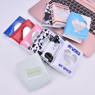 MIT Cartoon Star Chasing Album Card Collection Book Round Hollow Photo Mini Album