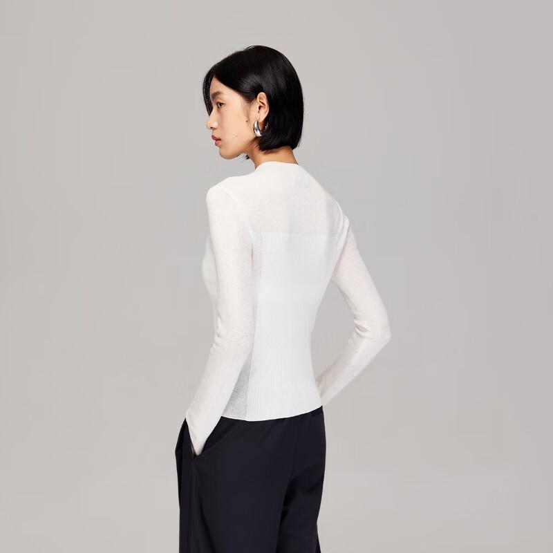 Veromoda Women's Slim-Fit Wool Blend Semi-Turtleneck Knit Top 325324043