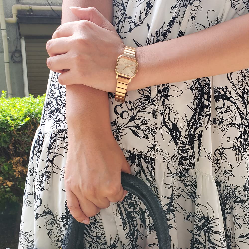 Breda Watch Esther Sunray Dial Bracelet Women Rose Gold 1735d
