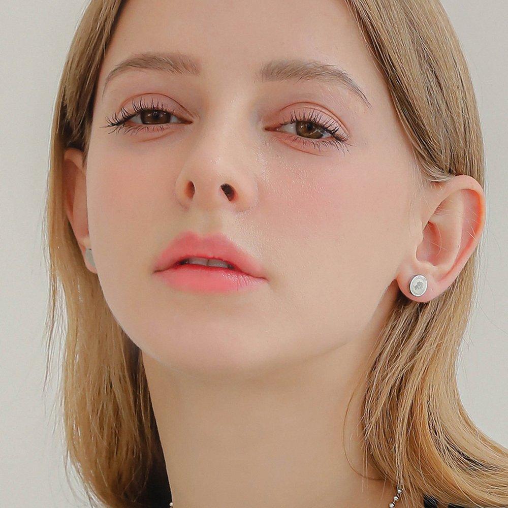 J.Lauren Coin Pattern Round Earrings M03726