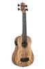 KALA Ukulele Bass Exotic Wood Series Sported Mango Body Round Wound Strings Bag U-Bass UBASS-SP-MNG-FS [Gig Included]