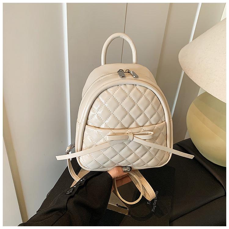 

2025 new backpack bag fashion college style backpack high sense portable small bag Korean version simple bags