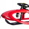 KADAX Plastic Sleds with Steering Wheel Sled Nartosanki Slider Downhill