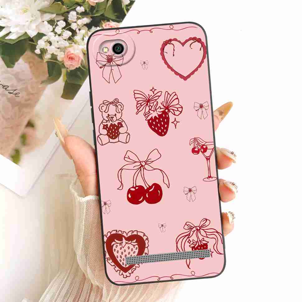 For Xiaomi Redmi 5A Case Cute Cartoon Cat Soft Silicone Back Cover For Redmi 5A MCG3B MCI3B Phone Cases Bumper