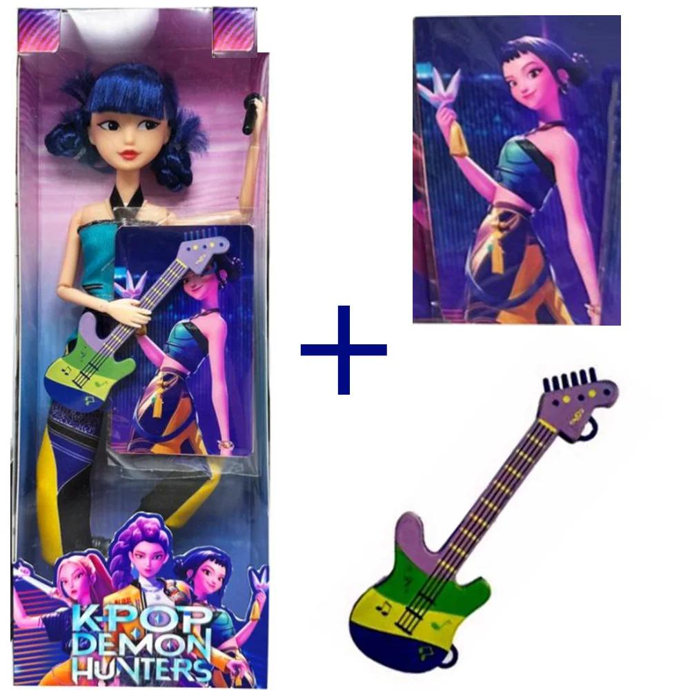 NEU Anime KPop Dämonenjäger Puppe Vinylspielzeug Rumi Mira zoi Charakter Vinylmaske Figur Geburtstagsgeschenk Fanclub-Geschenke