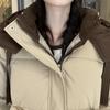 Fashion Woman Winter Coats Hooded Loose Thick Warm Short Parkas Casual Women's Jackets