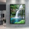 5D-Diamantgemälde, malerischer Wasserfall, DIY, Diamant-Stickerei, Strass, Heimdekoration