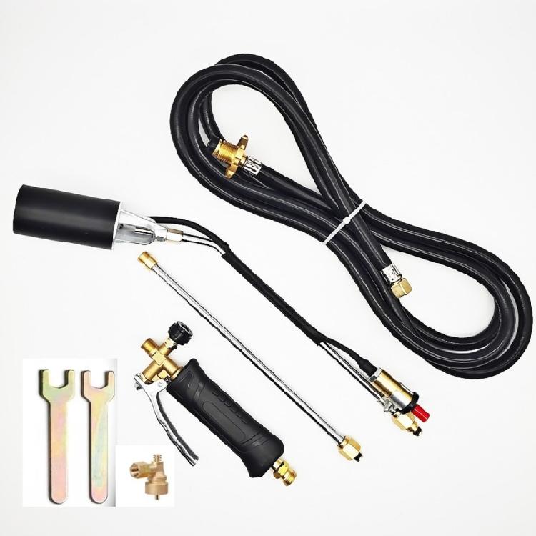 Flammenkontrolle Propanbrenner Unkrautbrenner Set Langer Arm Unkrautbrenner Garten Flammenwerkzeug Für Schnelle Und Sichere Flammenanpassung