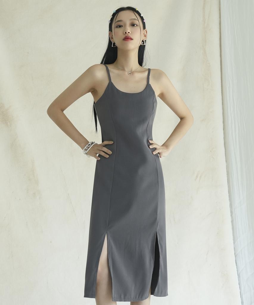 AVANDRESS Modern Sleeveless Dress Moca