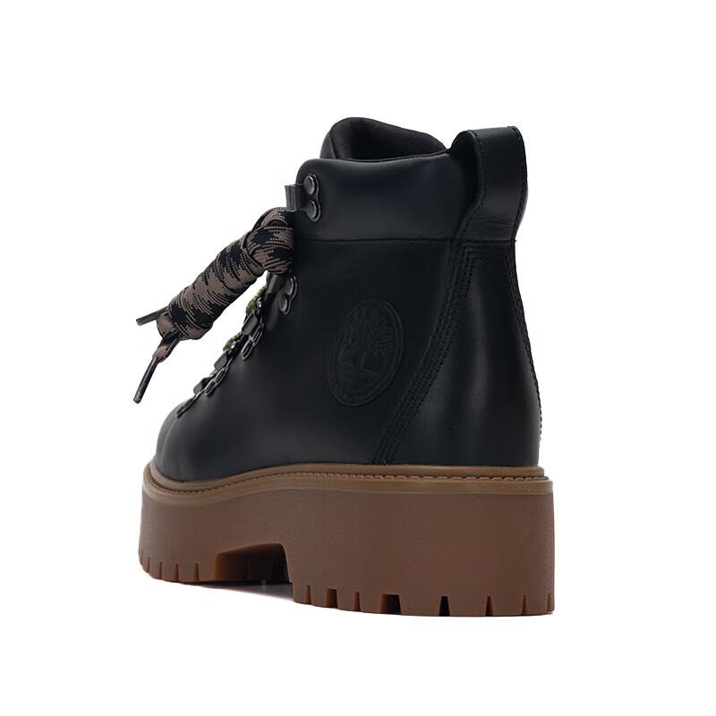 Timberland Stone Street Comfortable Mid-Calf Martin Boots Women Boots Black A27VJW02