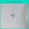 Adorable Cartoon Stitch Necklace Stylish Unique Holiday Gift Pendant For Women