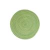 Round Placemat - Heat-Resistant Placemat Polyester Woven Placemat Interior Decor Dining Table Accent Protects All Tableware Rest