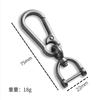 High-Grade Zinc Alloy Car Keychain Anti-Drop Pants Creative Keychain Protection Automotive Supplies