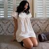 European and American Style Women's Clothing Summer New Fashion Round Neck Temperament Simple Versatile Short Sleeves Loose Dress Short Skirt