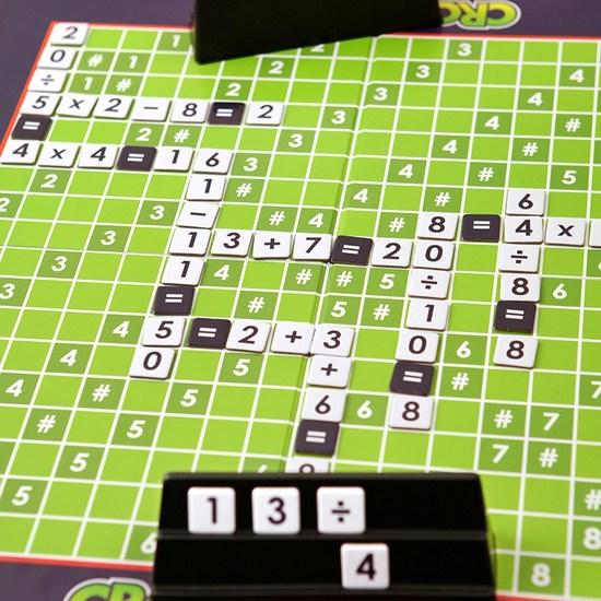 Space 27 Crossmath Board Game Single Item, Popular Korean Game